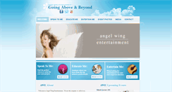 Desktop Screenshot of angelwingentertainment.com